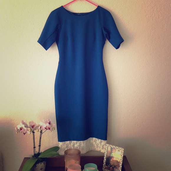Ann Taylor Dresses & Skirts - Royal Blue Ann Taylor Contour Dress